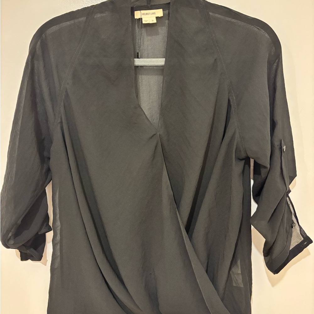 Helmut Lang black Blouse